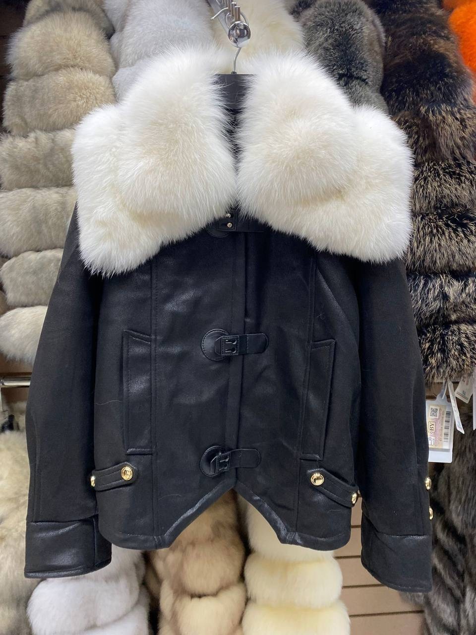 куртка с мехом,меховая куртка,женская куртка из натуральной овечьей кожи,женская дубленка,дубленка короткая