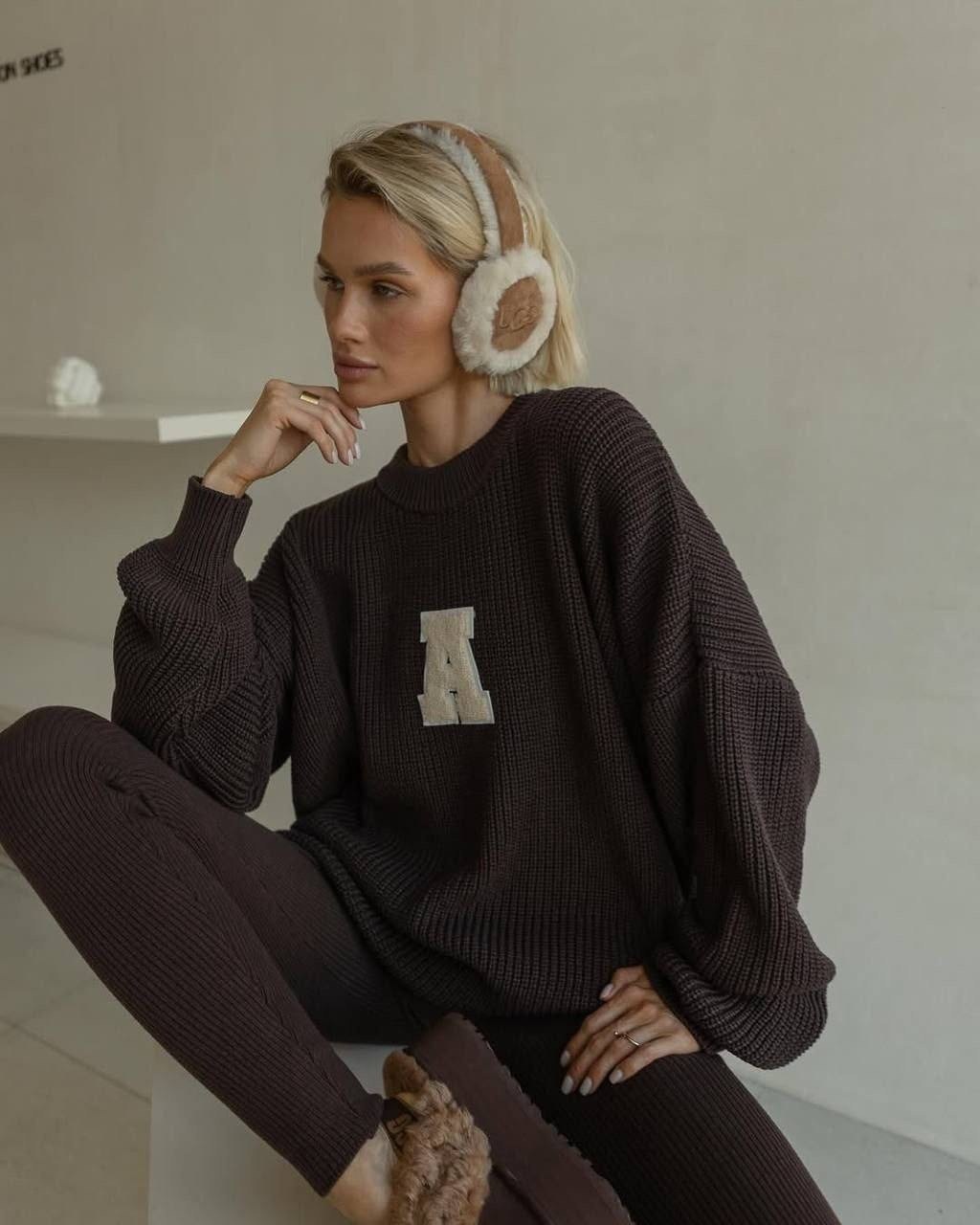 вязаные костюмы,костюм трикотажный,кашемировый вязаный костюм,трикотажный домашний костюм,костюм из трикотажа