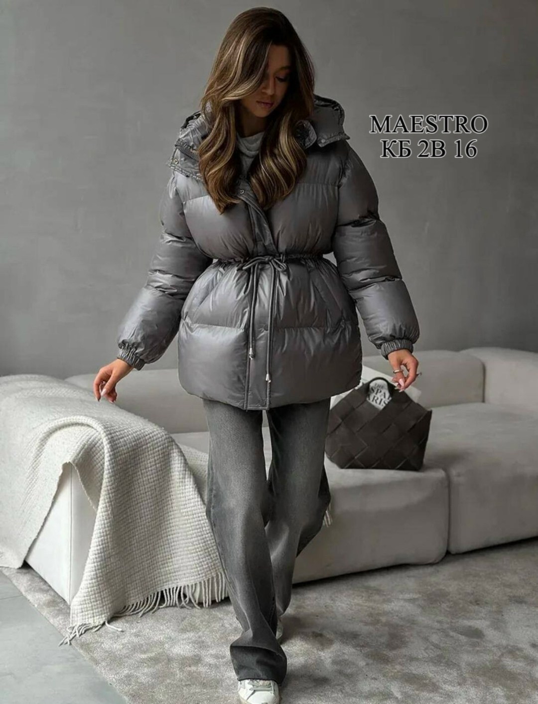 куртка женская,женский пуховик,куртка демисезонная,объемный пуховик,бежевый пуховик