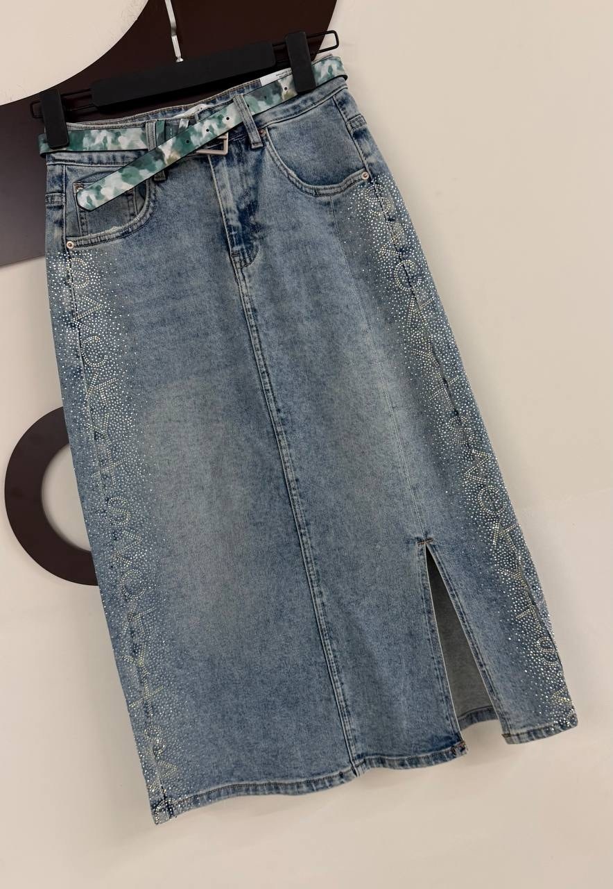 джинсовая юбка,женские джинсовые юбки,женская джинсовая юбка с высокой талией,джинсовая длинная юбка,женская джинсовая юбка средней длины