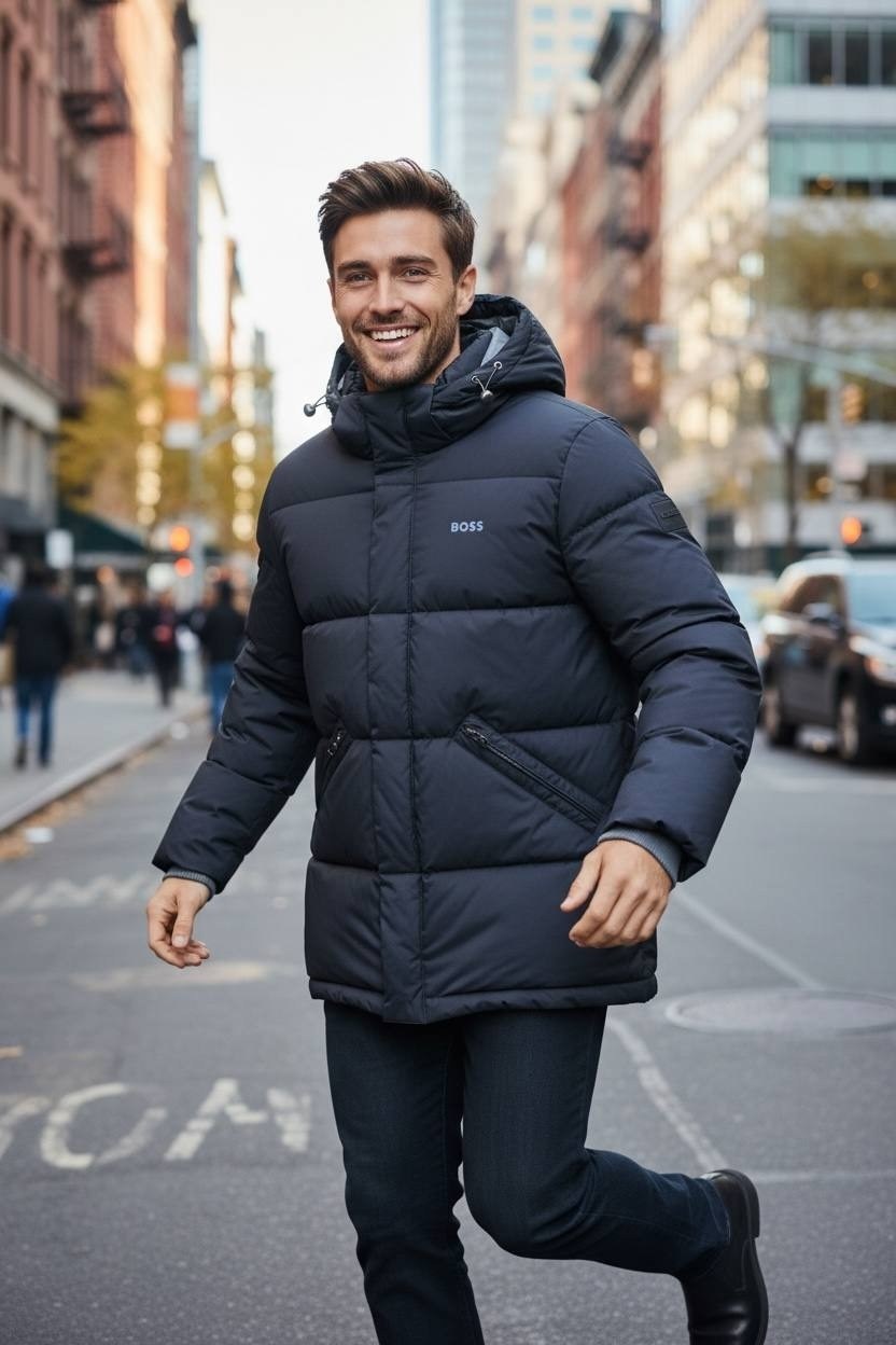 мужская зимняя куртка,мужская зимняя одежда,пуховик,куртка grizman,куртка