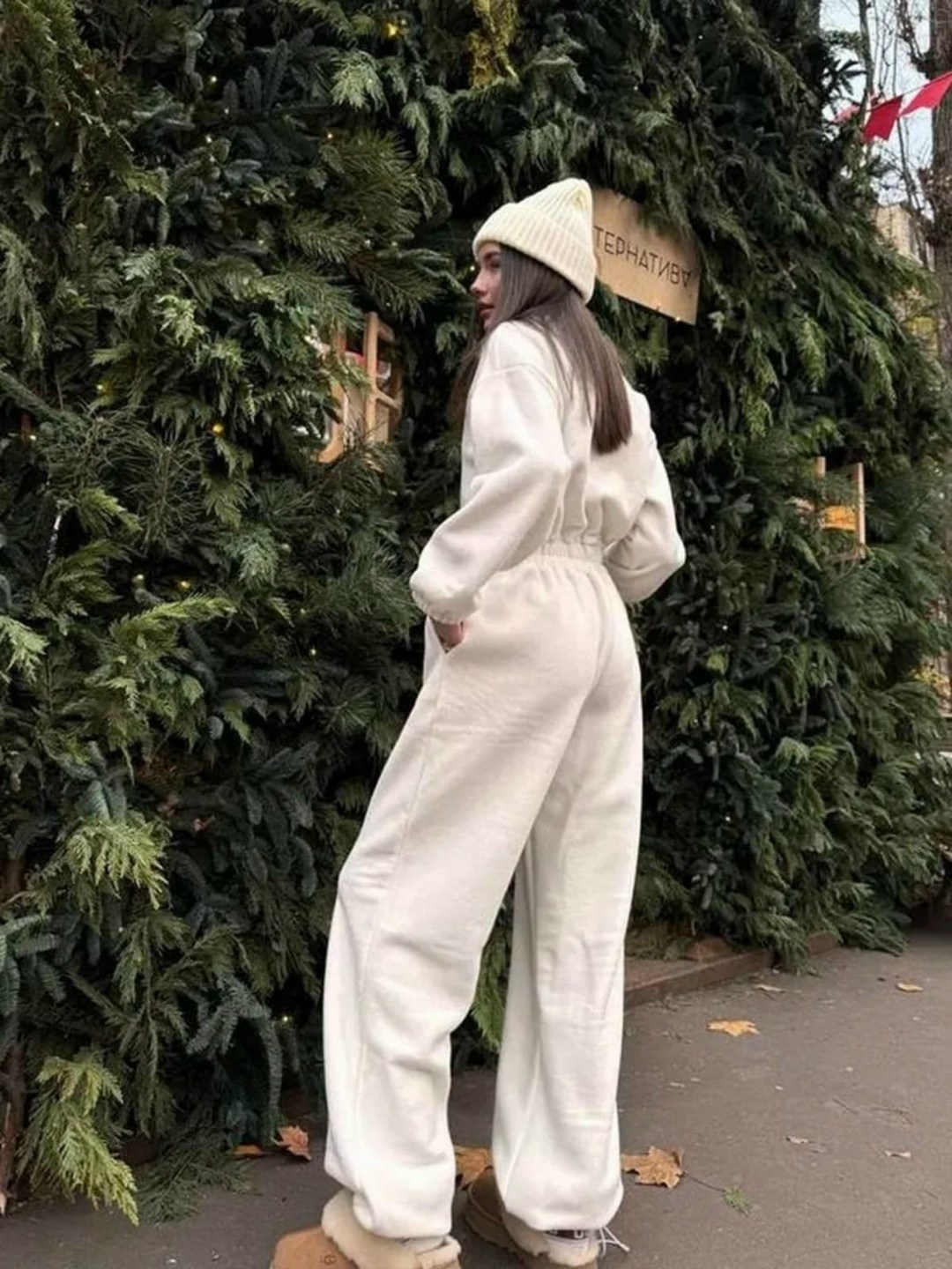 комбинезон на флисе,флисовые комбинезоны,трикотажный комбинезон,комбинезон стильный,комбинезон женский