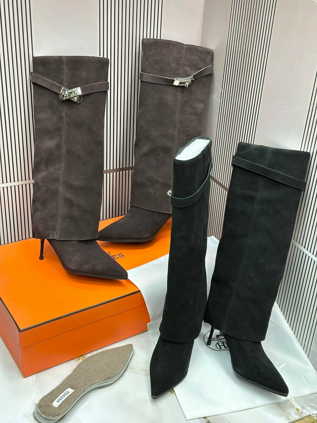 ,женские сапоги,замшевые сапоги,замшевые эрмес сапоги,сапоги hermes