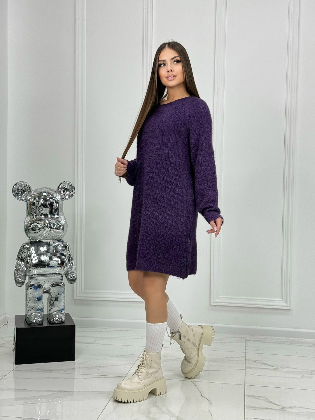 платье вязаное,платье туника теплая,платье вязаное теплое,платье теплое,теплая туника