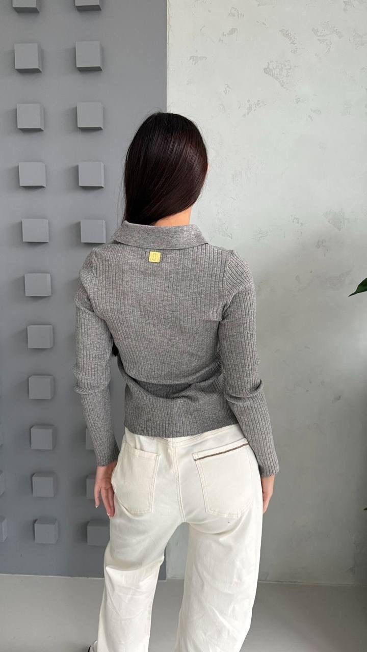 кофта женская,кофта поло,повседневный джемпер,джемпер,джемпер поло женский