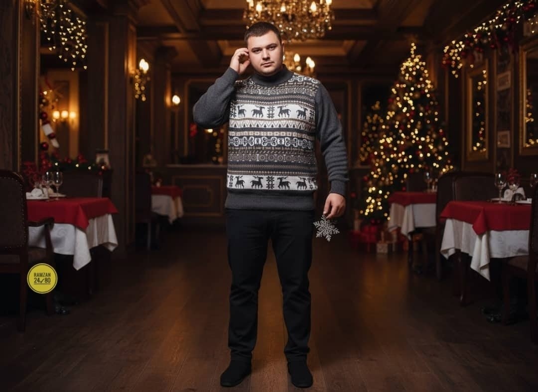 мужской свитер,свитер с оленями мужской,свитера с оленями,рождественские свитера,вязаные мужские свитера