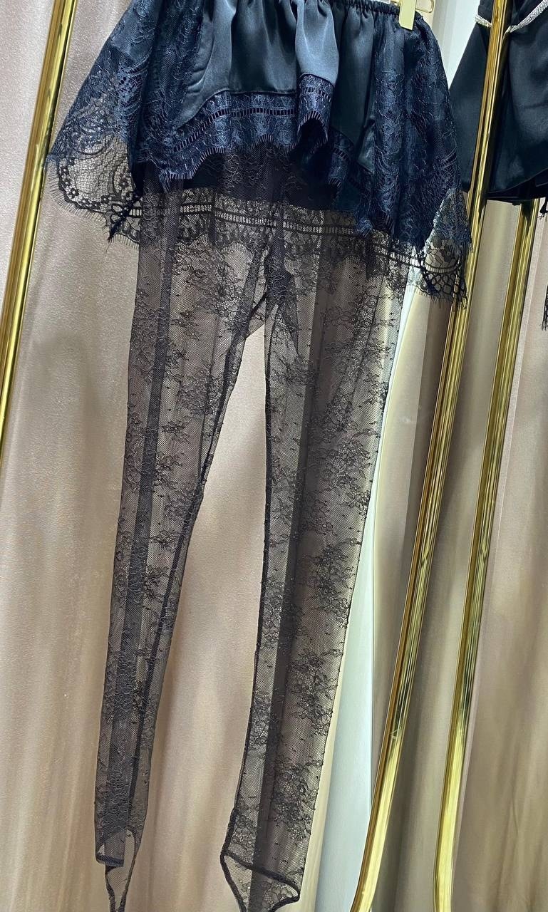 гипюровые штаны,брюки с кружевом,мода стиль,модные наряды