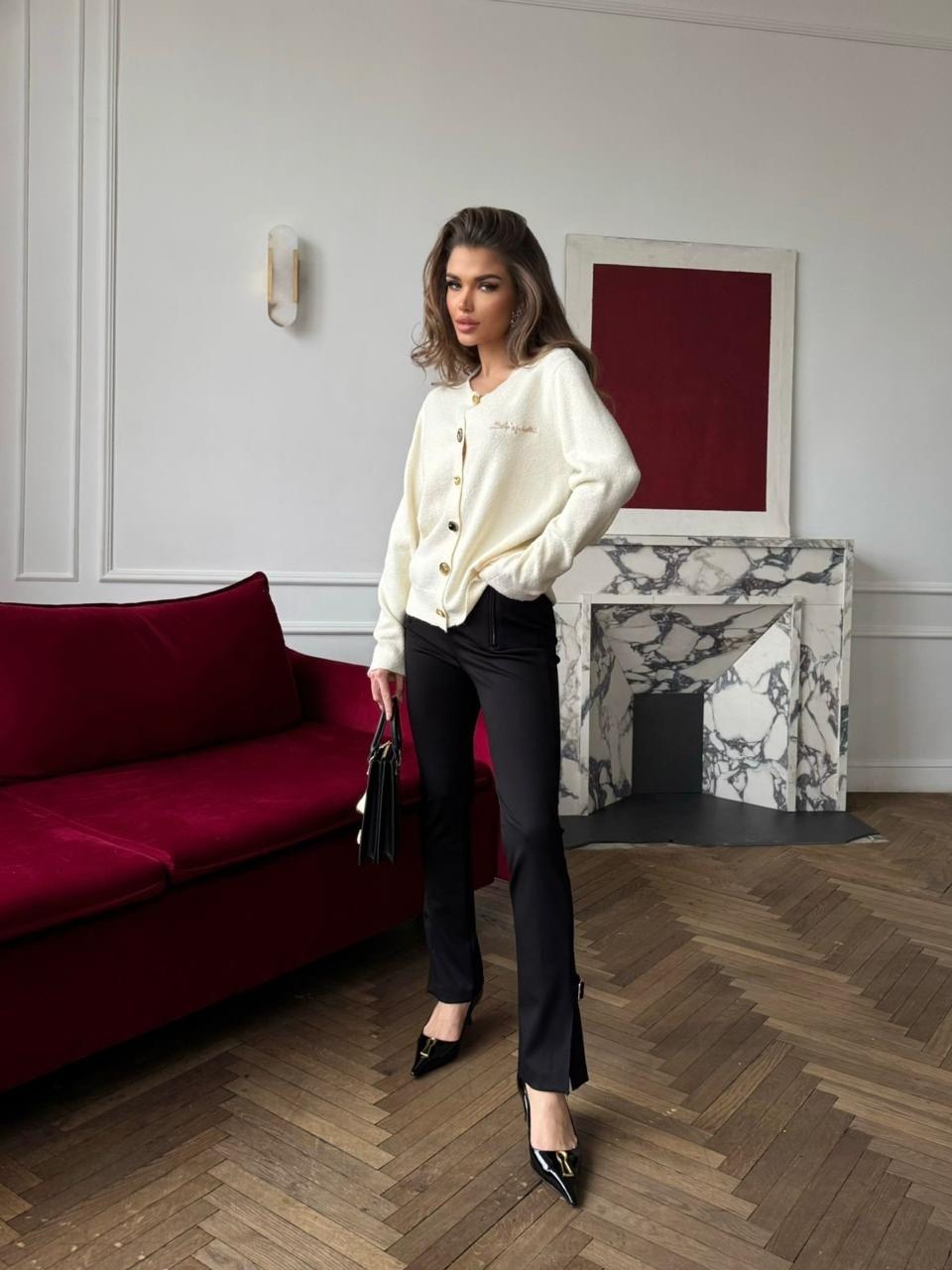 кардиган с пуговицами,кардиган женский,молочный кардиган,кардиган