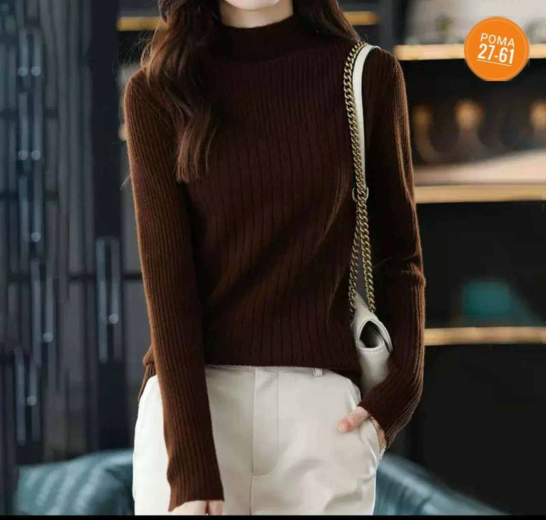 женский свитер,модные вязаные свитера,свитер с воротником,свитер с высоким воротником,женский свитер с высоким воротником