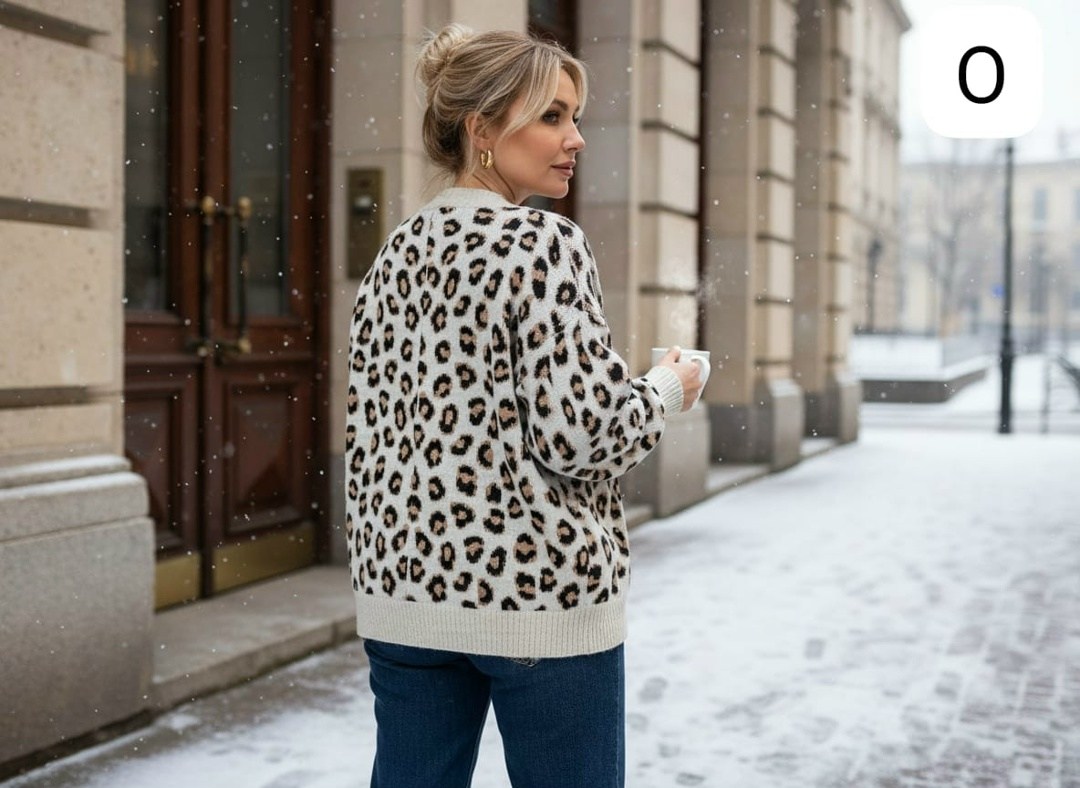 свитер с леопардовым принтом,женский вязаный свитер с леопардовым принтом,джемпер с леопардовым принтом,леопардовый джемпер,модные свитера