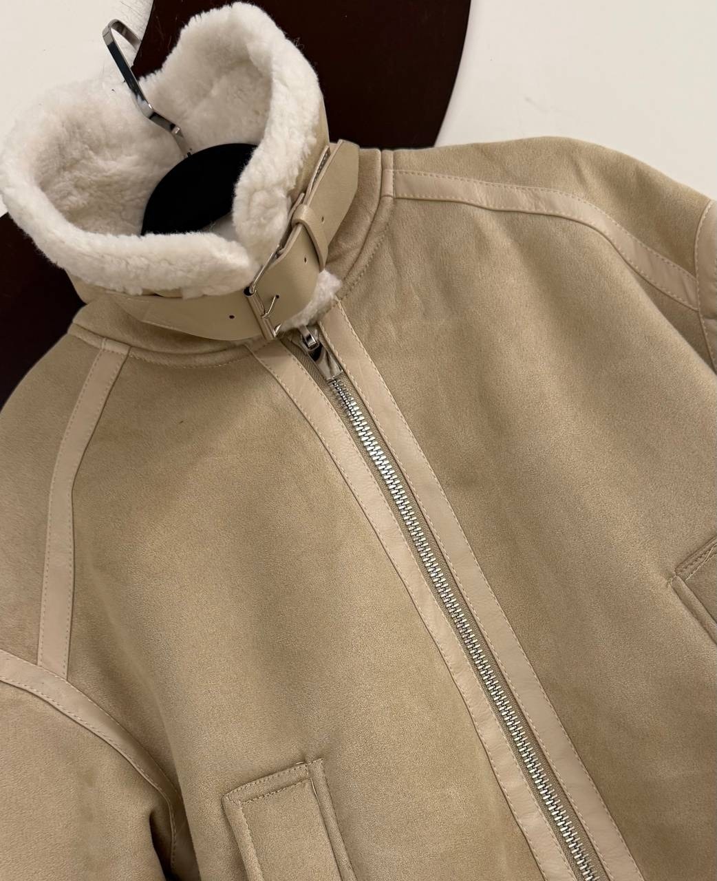 дубленка женская,дубленка авиатор,куртка дубленка,теплая куртка,замшевая куртка