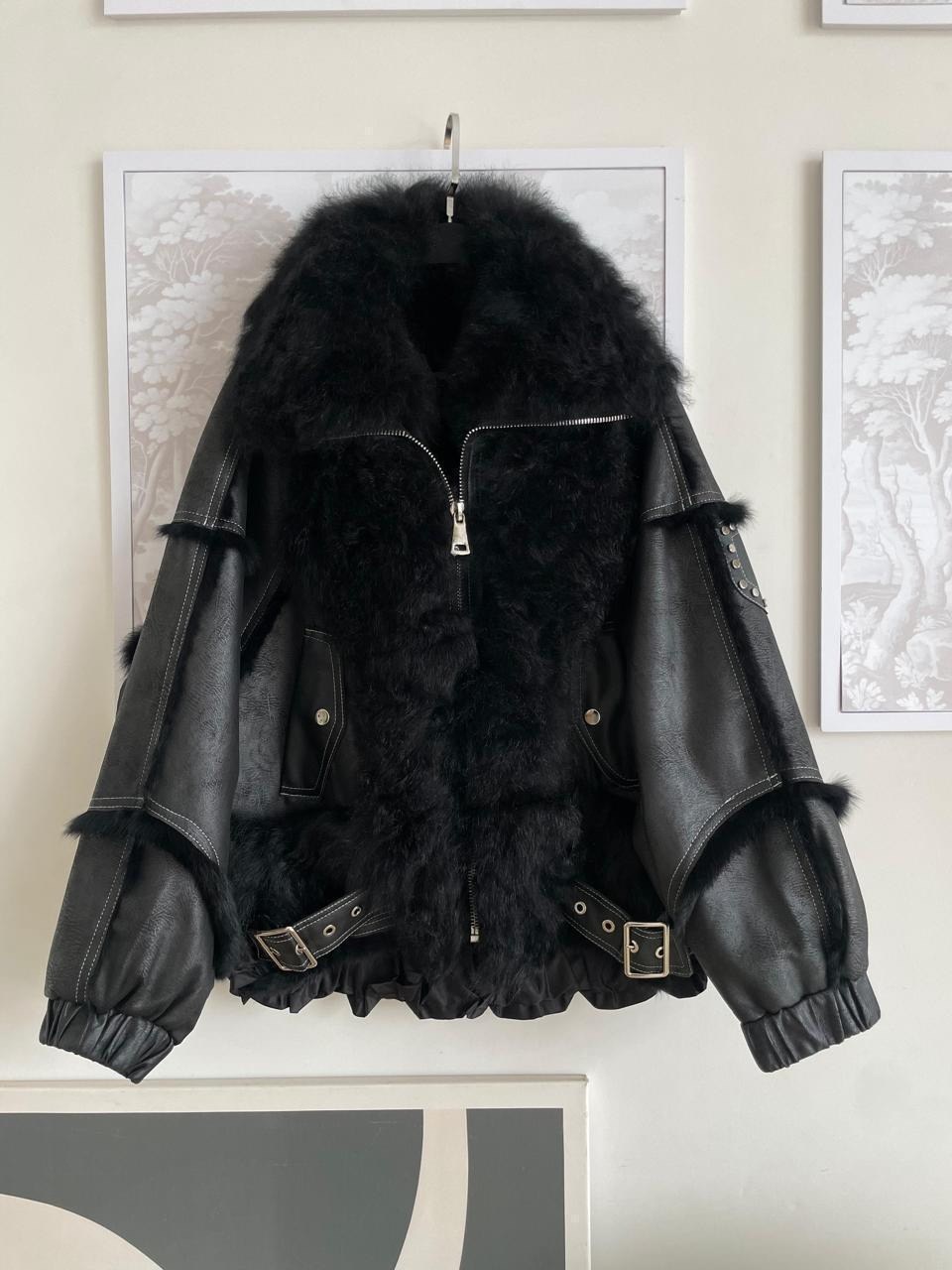 куртка комбинированная,куртка кожаная,куртка,дубленка женская,кожаная куртка с мехом
