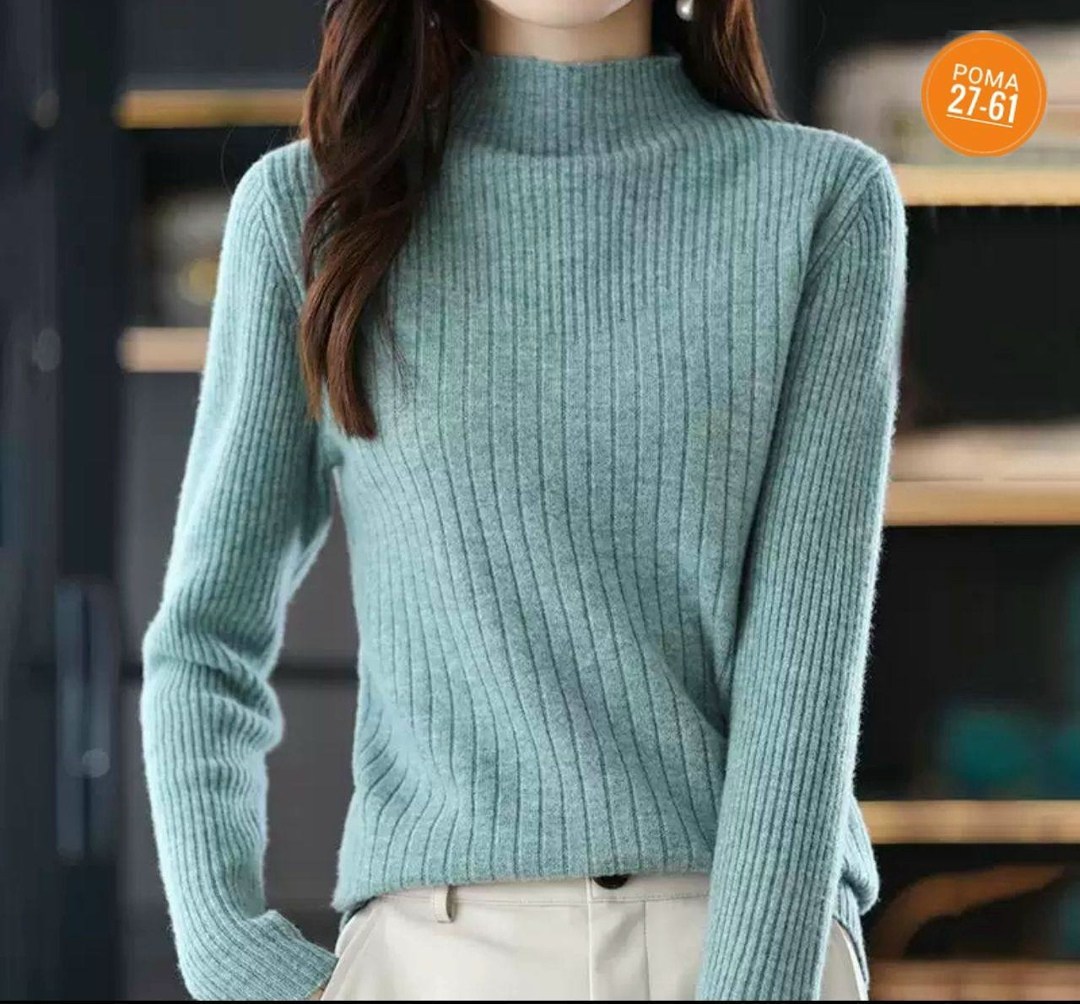 женский свитер,модные вязаные свитера,свитер с воротником,свитер с высоким воротником,женский свитер с высоким воротником