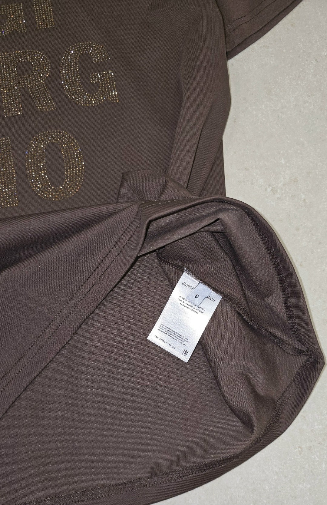 футболка dolce gabbana,футболки мужские,футболка,коричневая футболка,футболки для мужчин