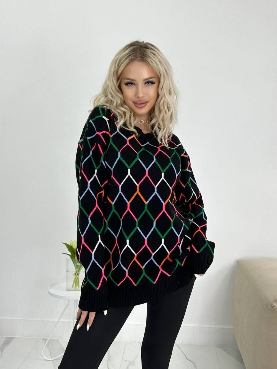 свитер цветной оверсайз,модели свитеров,свитер женский джемпер оверсайз,свитер свободного кроя,свитеры оверсайз вязаный джемпер удлиненный
