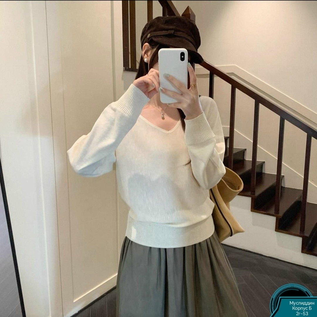 свитер с v образным вырезом,модный джемпер,женский трикотажный свитер с v образным вырезом,повседневный джемпер,модные свитера