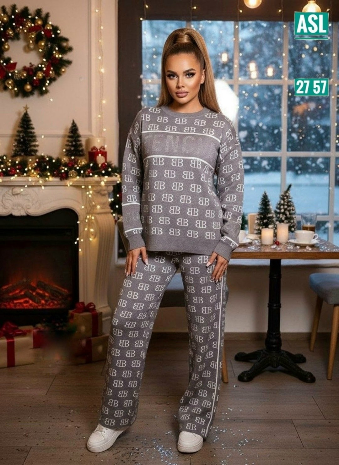 трикотажные костюмы,вязаные костюмы,костюм вязаный женский,костюм с брюками,повседневный вязаный костюм