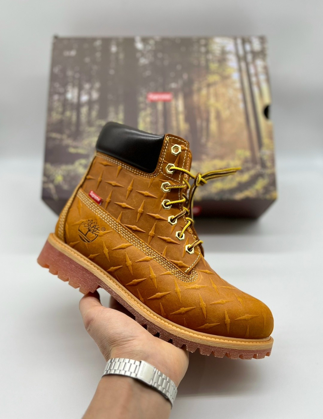 timberland x supreme,timberland supreme,тимберленд суприм,ботинки суприм,timberland 6 inch premium