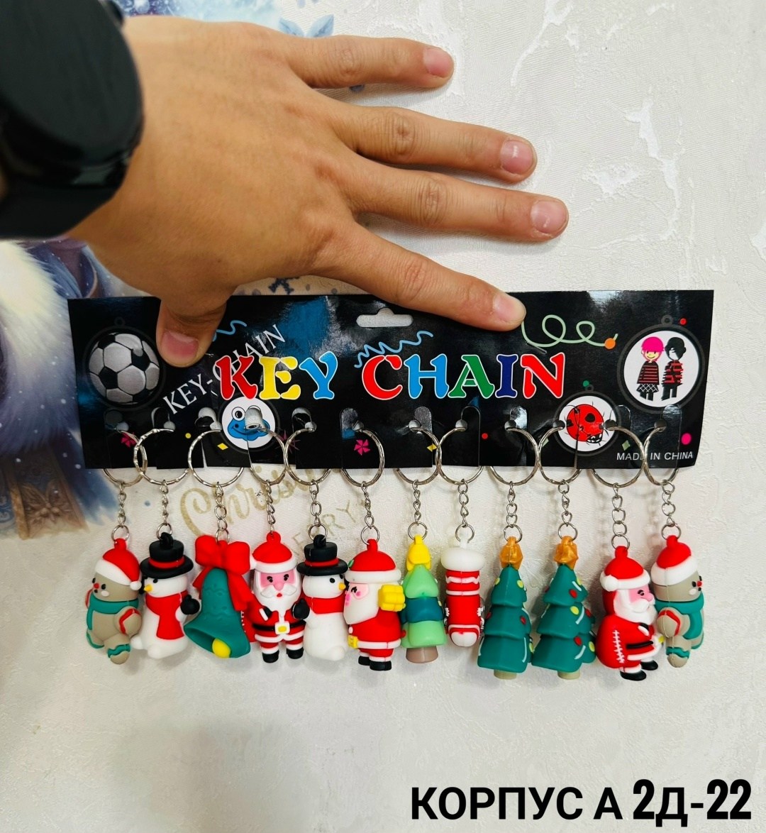брелоки новогодние,новогодние брелки,брелок снеговик новогодний,брелок рождественский,брелок подарок