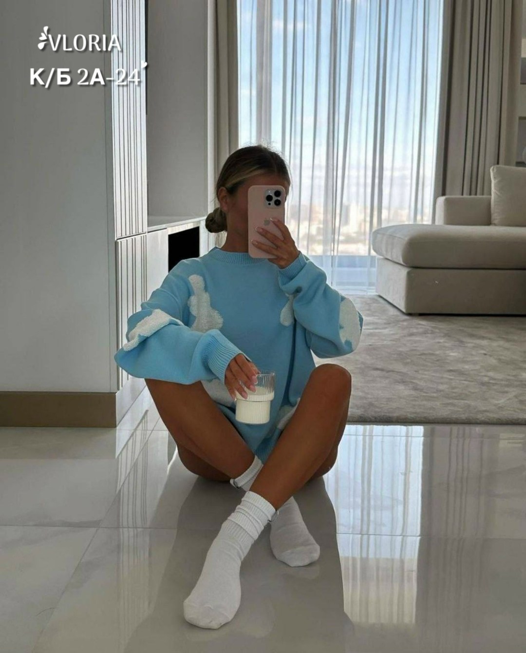 кофта голубая,свитер кофта,женская кофта,джемпер женские,модный джемпер