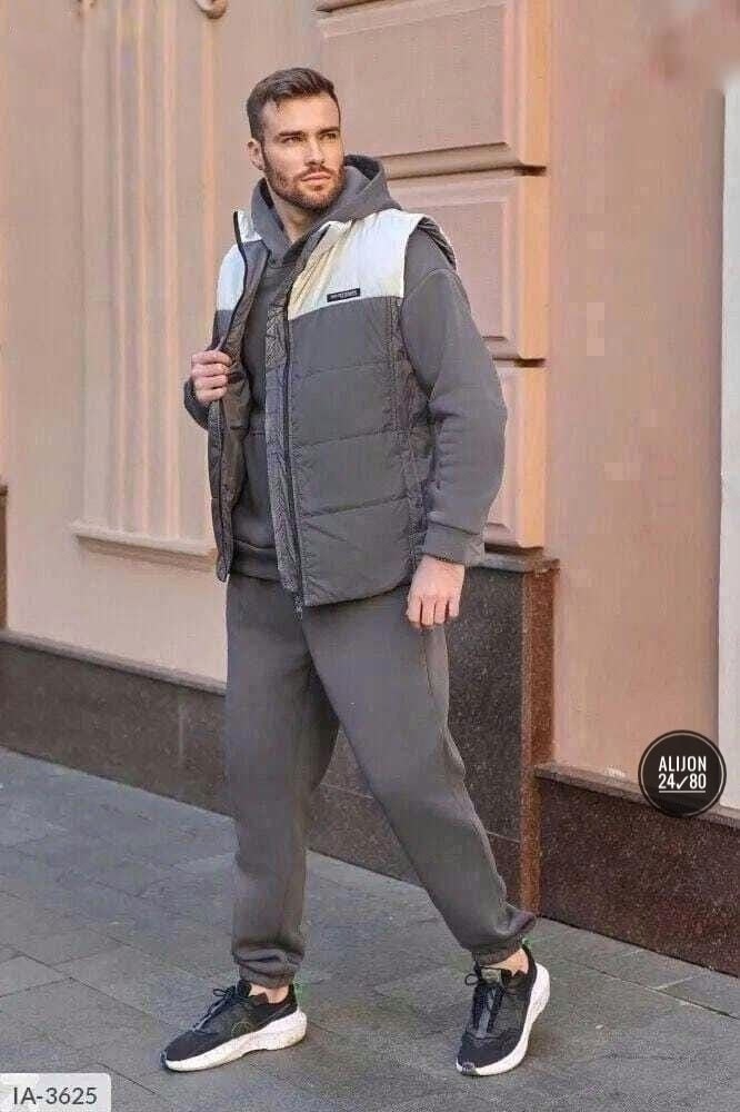 костюм на флисе,костюмы спортивные мужские,костюмы спортивные тройка,костюм nike мужской,спортивный костюм тройка с жилеткой