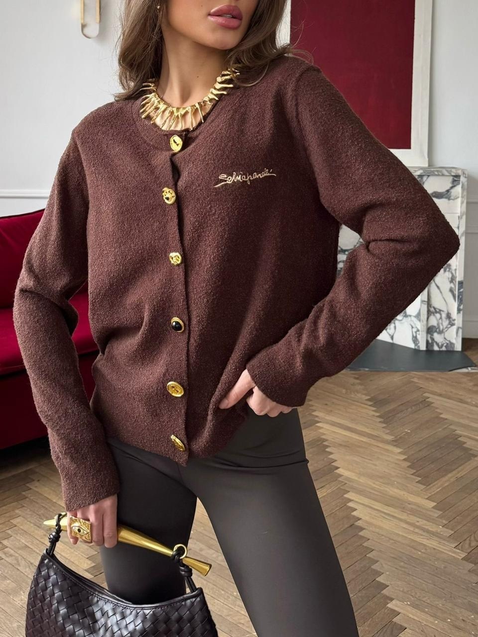кардиган коричневый,кардиган женский,кардиган,кардиган на пуговицах,кофта женская