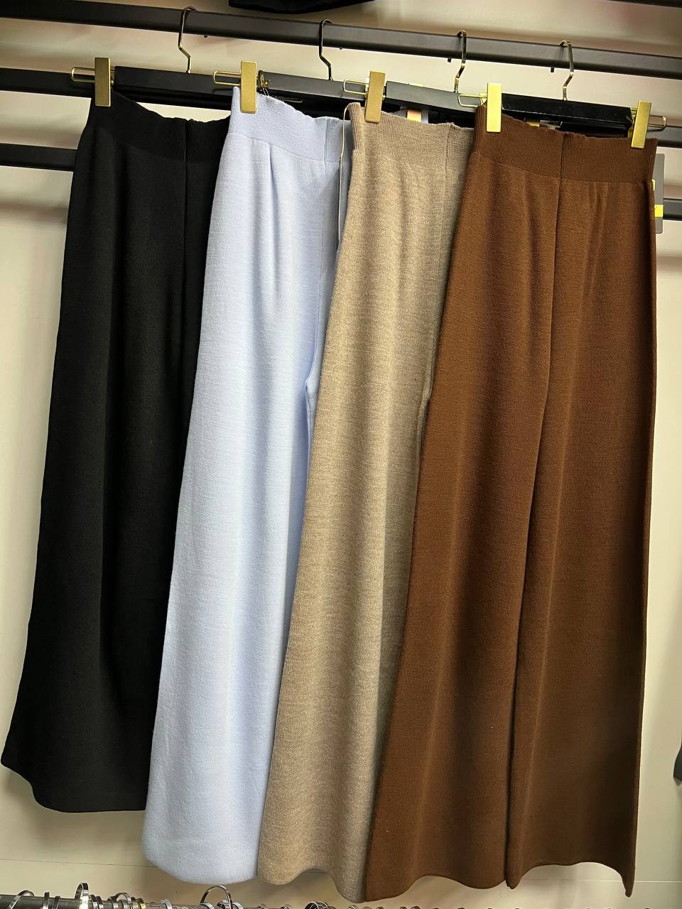 широкие брюки,модные брюки,широкие брюки женские,трикотажные брюки,брюки палаццо