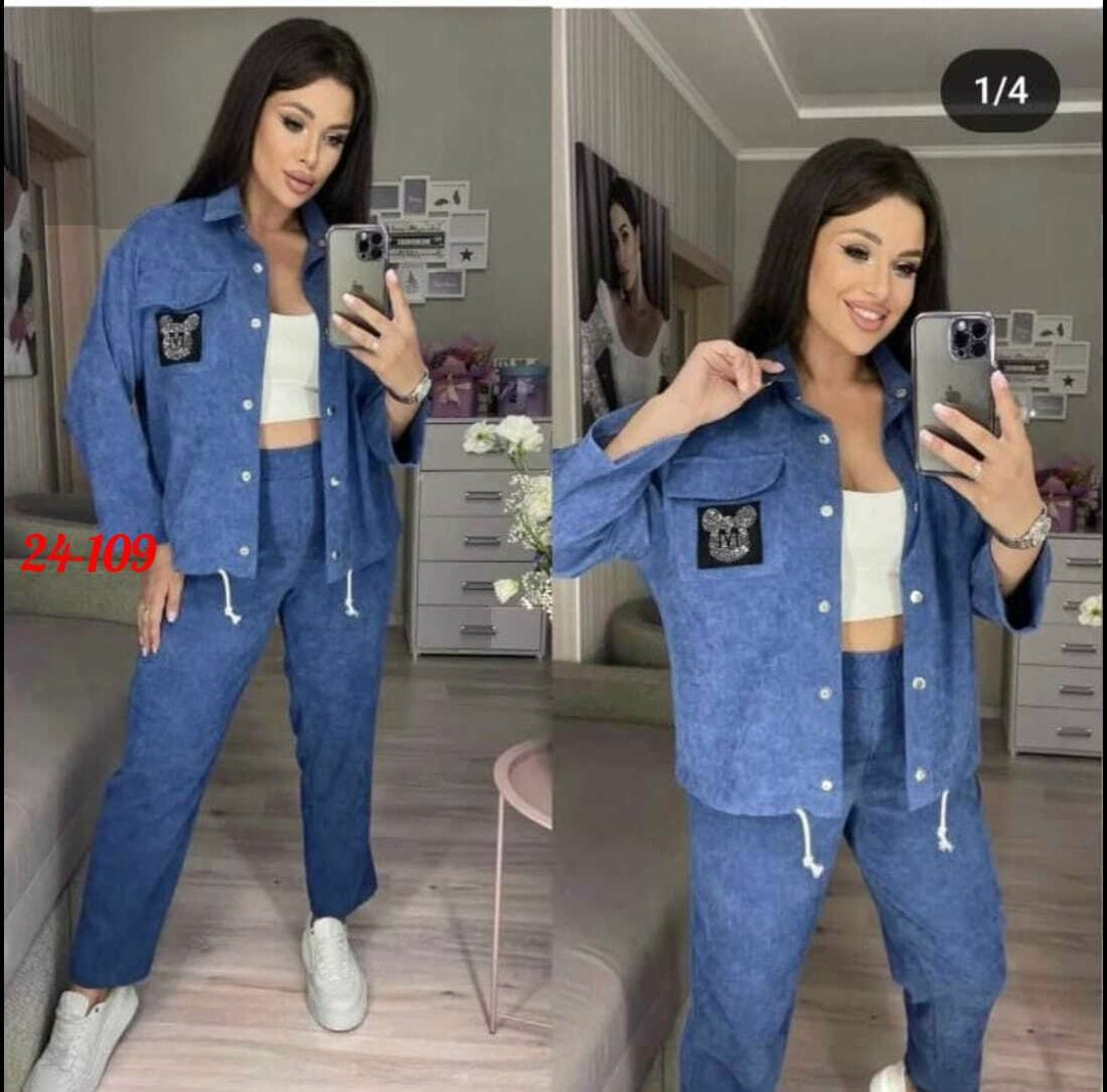 костюм женский джинсовый,стильный джинсовый костюм,костюм женский синий,джинсовый костюм женский брючный,костюм женский на флисе
