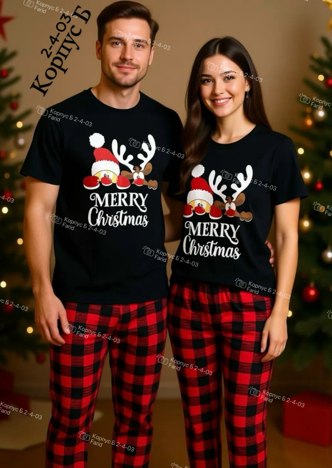 рождественская пижама,пижама для пары,пижама новогодняя,пижамы для женщин,комплект пижама