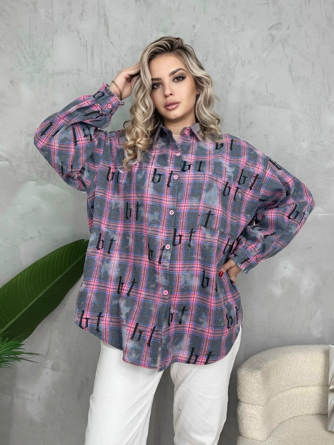 женская рубашка в клетку,рубашка в клетку,рубашка женская,женская рубашка в клетку оверсайз,рубашка оверсайз в клетку