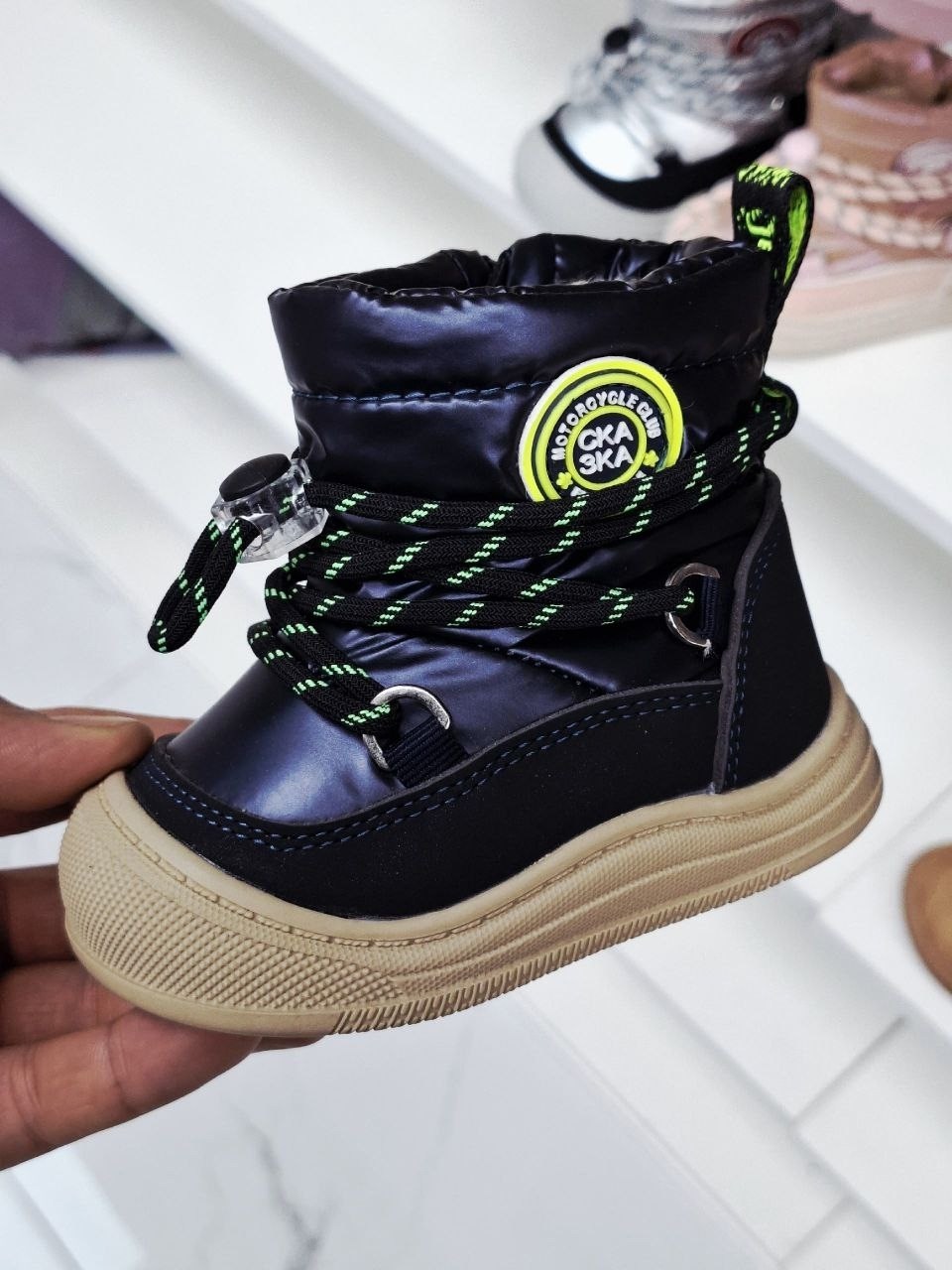 полусапожки для девочки,,детские зимние сапоги,детская ,детская зимняя