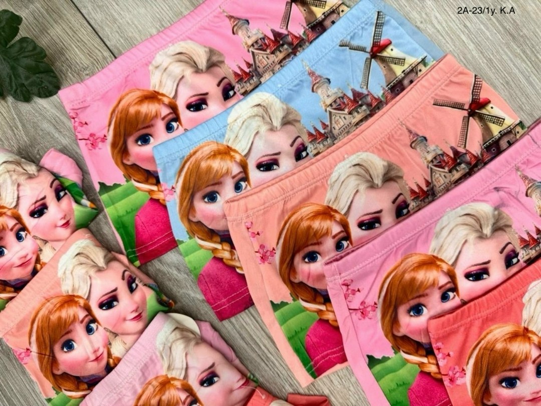 детские трусы для девочек,детские трусики для девочек,нижнее белье для девочек,холодное сердце анна и эльза,детские нижнее белье