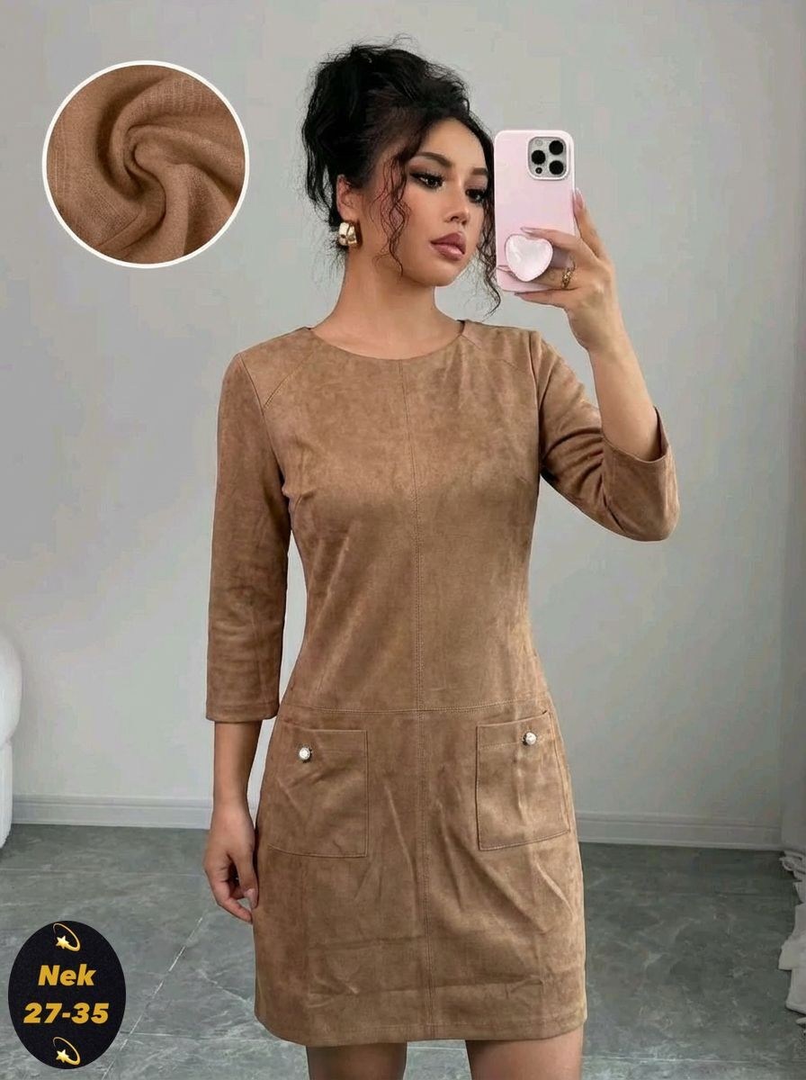 платье женская,платье из искусственной замши,платье из замши,замшевое платье,платье нарядное