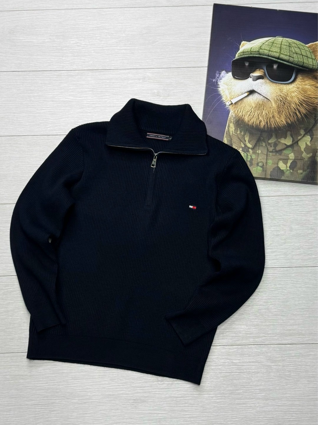 джемпер томми хилфигер синий,мужские свитеры tommy hilfiger,мужские свитера,джемпер мужской на молнии,пуловер мужской