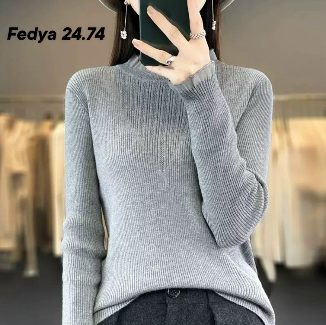 свитера женские,свитер с воротником,модные свитера,свитер с высоким воротником,женский пуловер