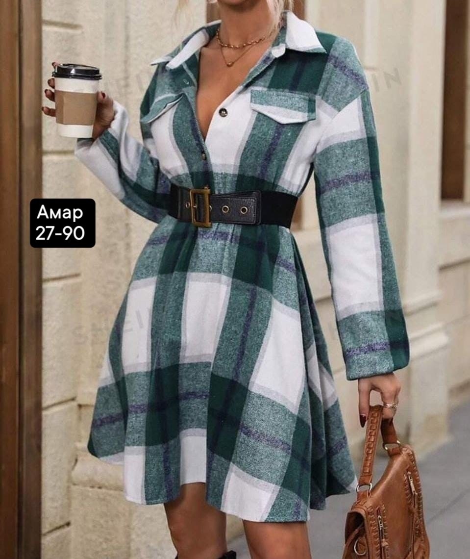 платье женская,платье рубашка в клетку,платье туника,платье женское в клетку,платье рубашка женская