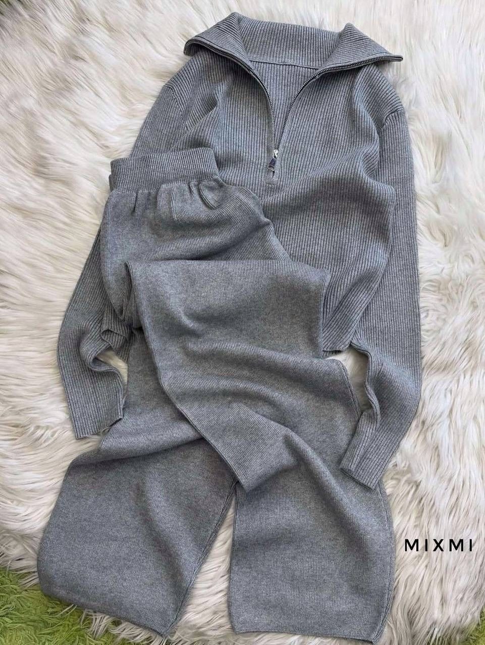 вязаные костюмы,трикотажные костюмы,теплый вязаный костюм с брюками,вязаный брючный костюм,костюм вязаный с брюками