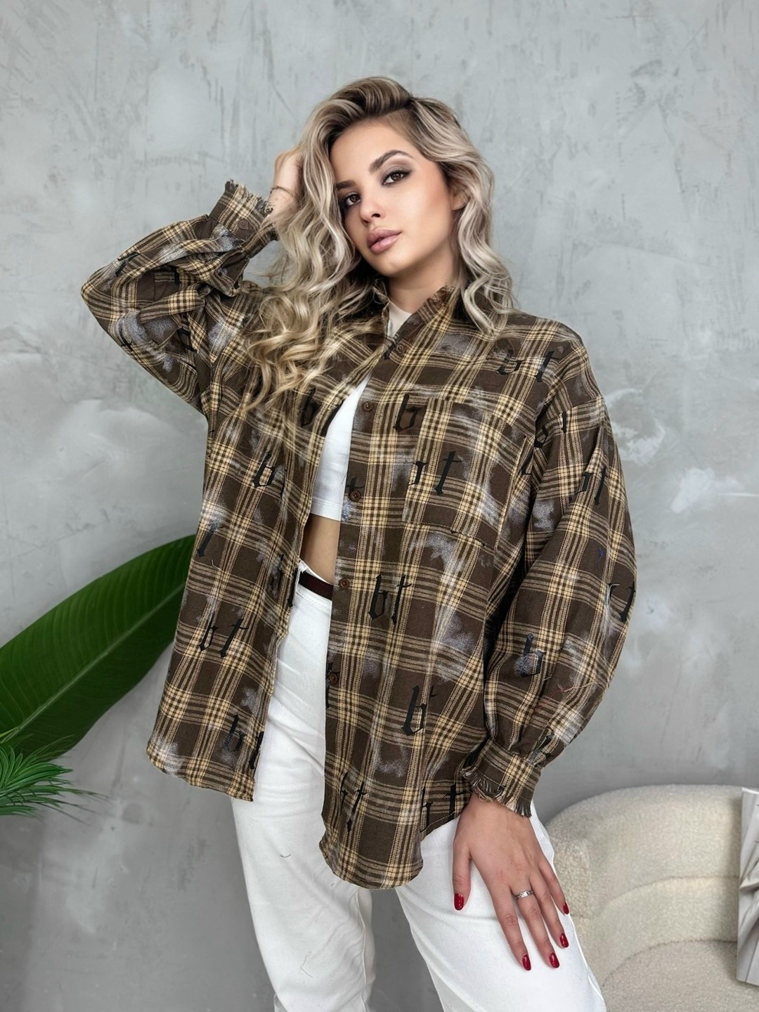 женская рубашка в клетку,рубашка в клетку,рубашка женская,женская рубашка в клетку оверсайз,рубашка оверсайз в клетку