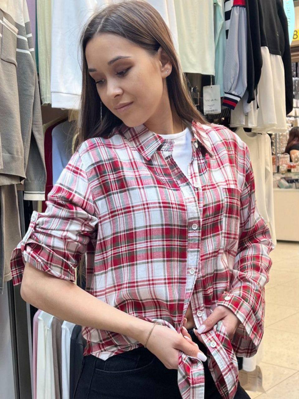 рубашка в клетку женская,клетчатая рубашка женская,рубашка в клетку,рубашка клетчатая,рубашка женская в клетку теплая