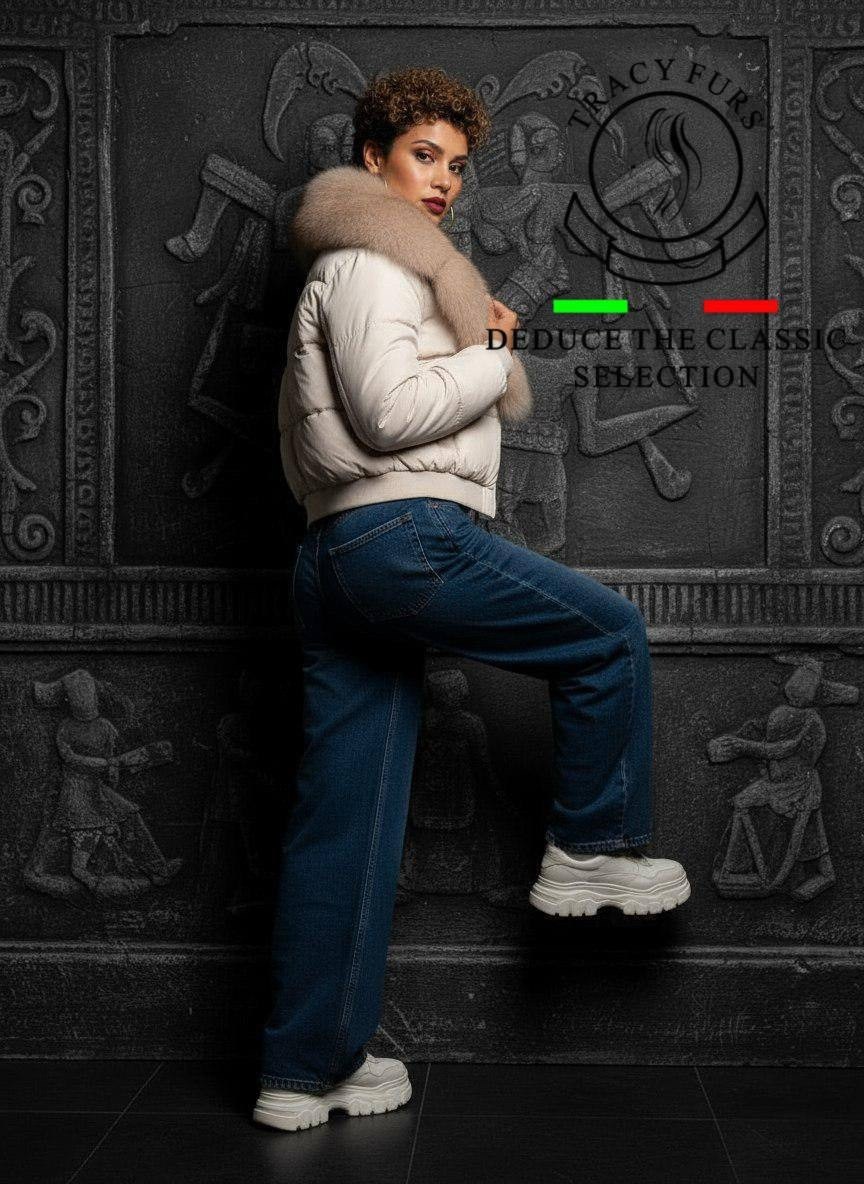 стильные пуховики,пуховики с натуральным мехом,короткий пуховик,пуховик с мехом,пуховик