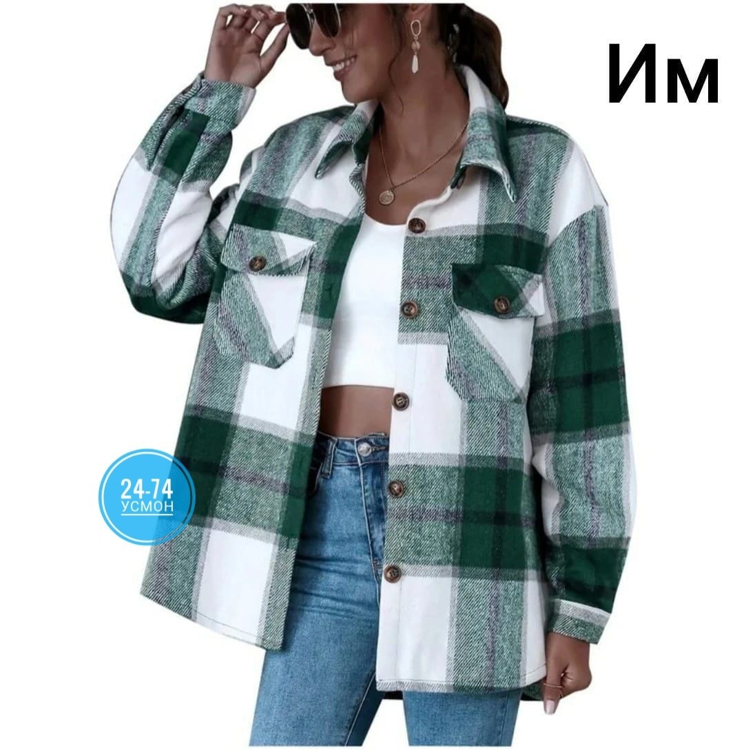 рубашка оверсайз в клетку женская,рубашка женская в клетку,рубашка женская в клетку теплая оверсайз,теплая рубашка 2025,zara клетчатая куртка рубашка