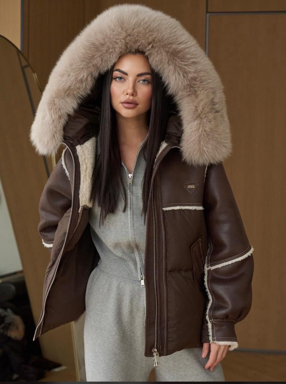 дубленка женская,стильная дубленка,модные дубленки,дубленка женская зимняя авиатор,дубленка с капюшоном женская