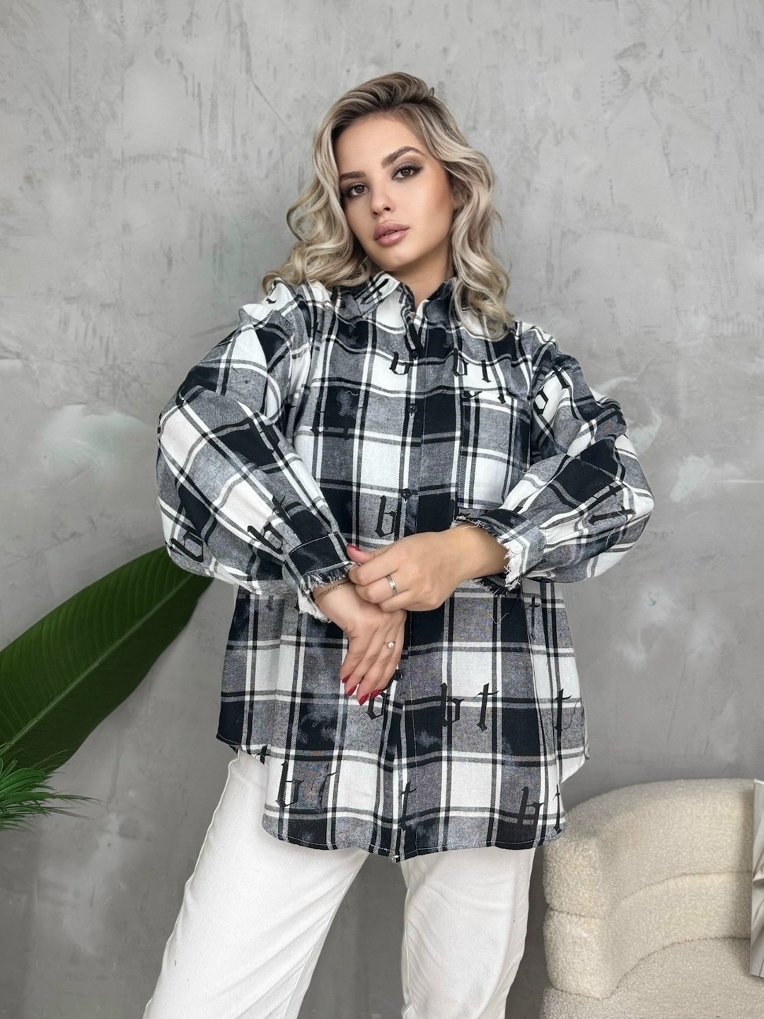 женская рубашка в клетку,рубашка в клетку,рубашка женская,женская рубашка в клетку оверсайз,рубашка оверсайз в клетку