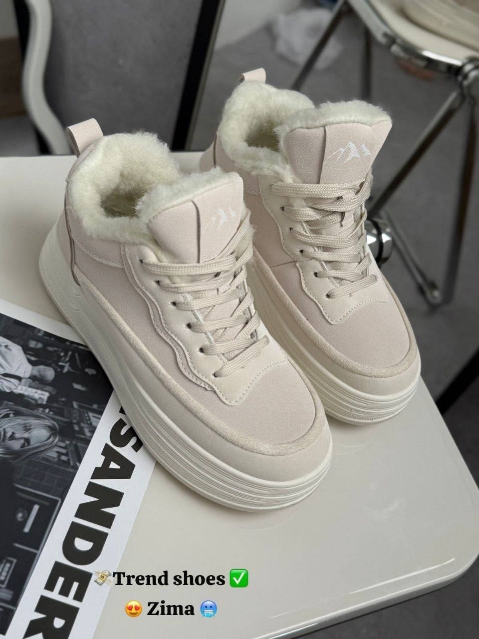 ,женские кроссовки,зимние кроссовки женские, женская,теплые кроссовки