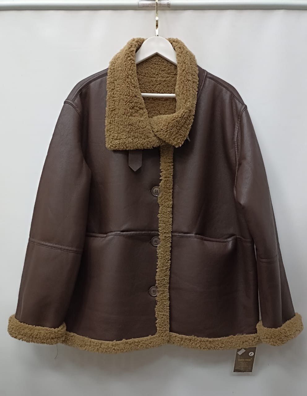 пальто комбинированное,женская куртка из искусственного меха,теплая куртка,теплое пальто,куртка дубленка