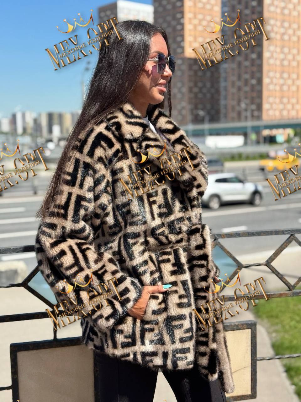 шуба fendi,искусственная шуба под норку,шуба из экомеха,шубы норковые,шубка