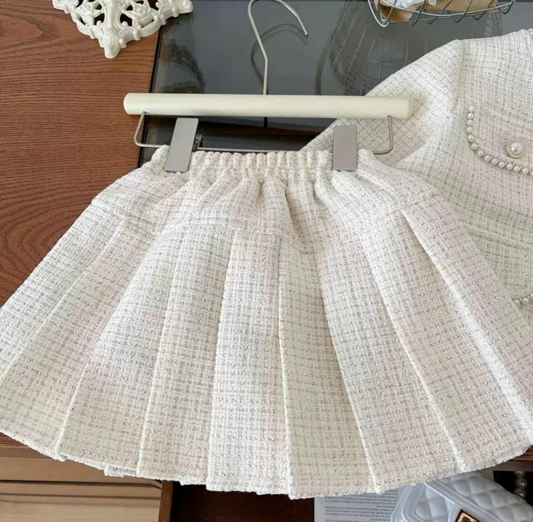 комплект одежды для девочек,комплект одежды для маленьких девочек, для девочек,жакет и юбка,костюм с юбкой для девочки