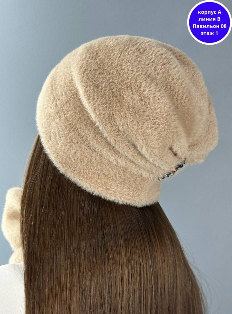 шапка женская,женский зимний пушистый вязаный комплект шапка,комплект шапка снуд,комплект шапки,шапка женская меховая