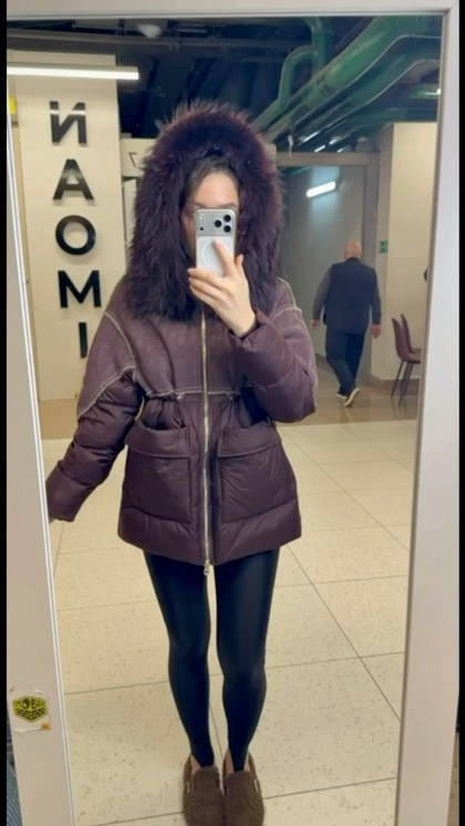 пуховики с натуральным мехом,пуховики с мехом,зимняя куртка пуховик,пуховики женские,зимние куртки