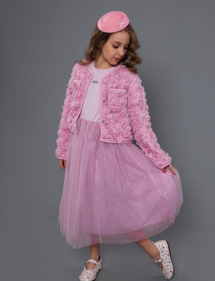 жакет для девочек,юбка для девочек,пышная юбка для девочки,одежда для девочек,нарядное платье